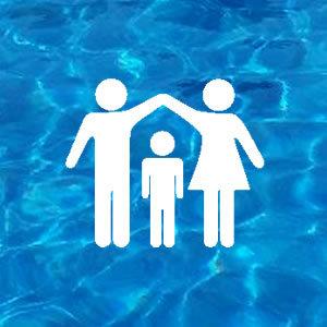 Family Friendly Pool Icon